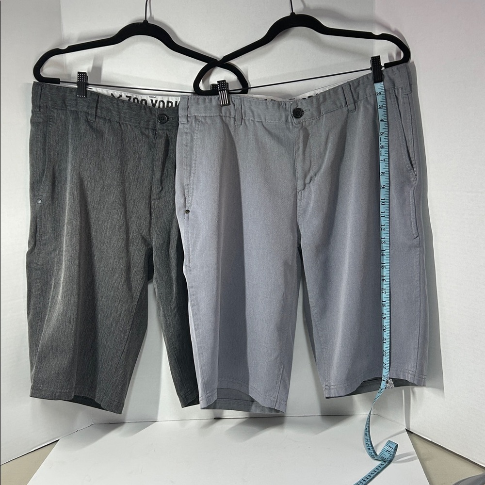 Lot of 2 Zoo York Men's Shorts (36) | Gray and Charcoal